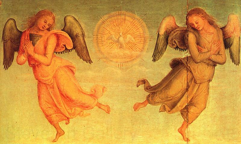 Pietro Perugino The Saint Augustine Polyptych Spain oil painting art